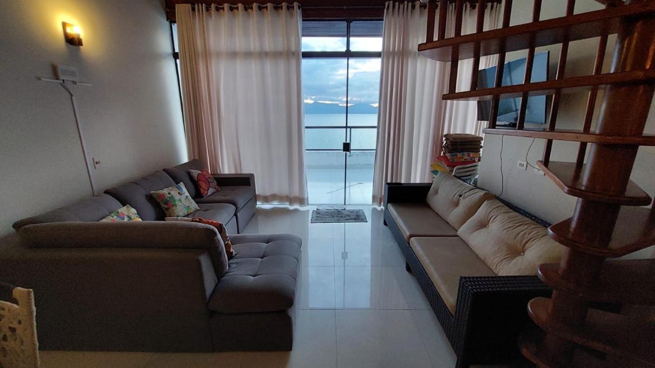 شقة Linda Cobertura Duplex, Pe Na Areia,Vista Linda. كاراغواتاتوبا المظهر الخارجي الصورة