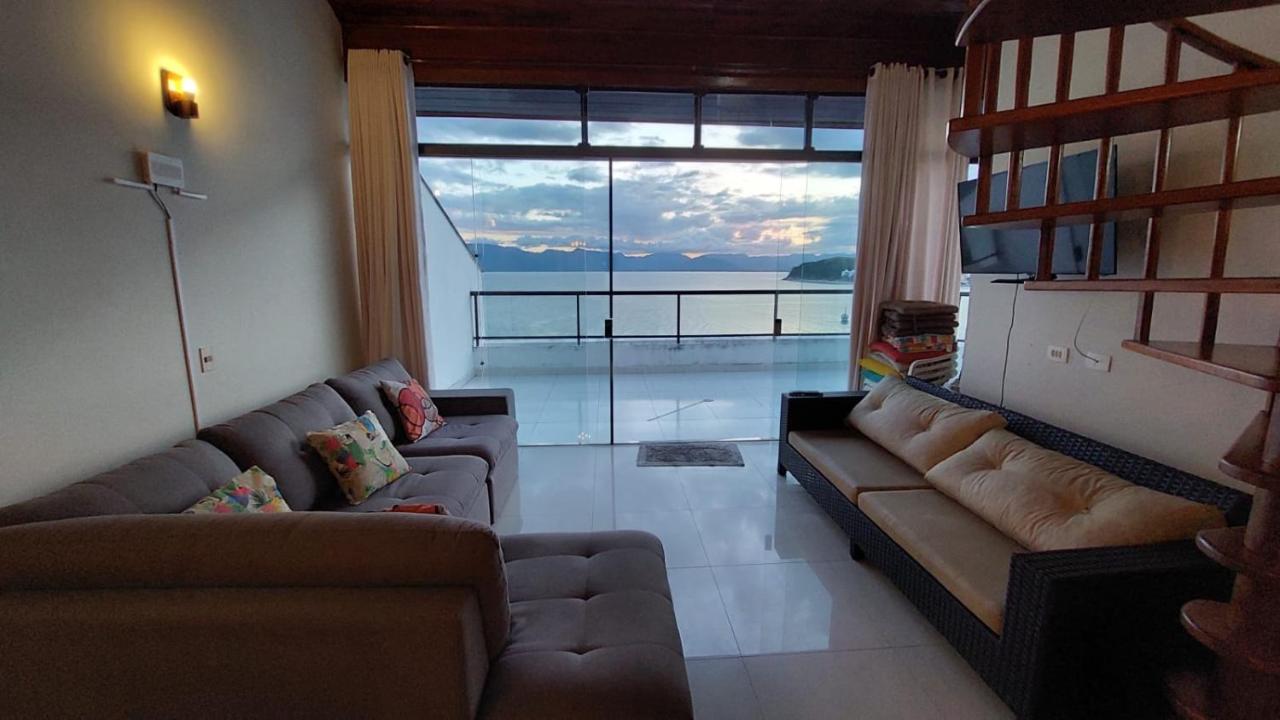 شقة Linda Cobertura Duplex, Pe Na Areia,Vista Linda. كاراغواتاتوبا المظهر الخارجي الصورة