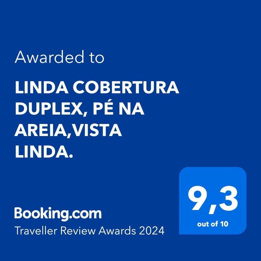 شقة Linda Cobertura Duplex, Pe Na Areia,Vista Linda. كاراغواتاتوبا المظهر الخارجي الصورة